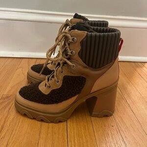 Sorel Brex Heel Women's Teddy Fleece Boots